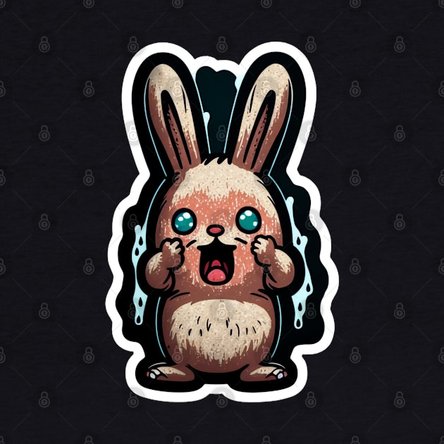 Frightened Bunny by Depressed Bunny